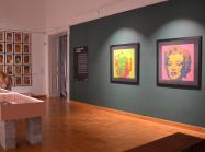 Prints by Andy Warhol in an exhibition in Krakow. License.
