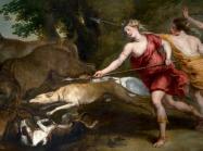 Diana Hunting with Her Nymphs by Peter Paul Rubens and Studio.