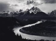 ANSEL ADAMS, The Tetons and the Snake River, Grand Teton National Park, Wyoming, 1942 gelatin silver print, mounted on board, printed 1963-1973.