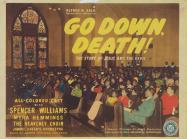 Lobby card for Go Down, Death!, Sack Amusement Enterprises, 1944.