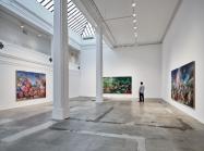 Installation view, ‘Flora Yukhnovich. Bacchanalia,’ Hauser & Wirth Downtown Los Angeles, 30 October 2025 - 18 January 2026 © Flora Yukhnovich