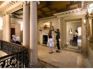 The Frick Collection's second-floor landing, which leads to a series of of new galleries for the display of small-scale objects from the permanent collection.