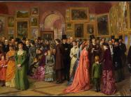 https://commons.wikimedia.org/wiki/File:William_Powell_Frith_-_%27A_Private_View_at_the_Royal_Academy,_1881%27_(Martin_Beisly_Fine_Art).webp#/media/File:William_Powell_Frith_-_'A_Private_View_at_the_Royal_Academy,_1881'_(Martin_Beisly_Fine_Art).webp