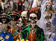 Calavera of Frida Kahlo, Day of the Dead in Mexico