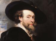 Peter Paul Rubens, detail of Portrait of the Artist, 1623. Oil on panel. The Royal Collection.