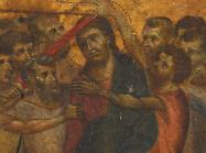 Cimabue, Christ Mocked (detail), c.1280.
