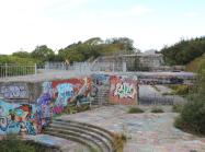 Fort Wetherill State Park in Jamestown, Rhode Island. 2018.