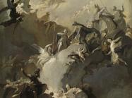 Franz Anton Maulbertsch, detail of The Glorification of the Royal Hungarian Saints, ca. 1772–73