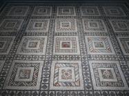 Coffered pattern mosaic, 1st century BC.