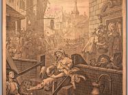William Hogarth (1697–1764), Gin Lane, 1751, copper plate (etched and engraved)