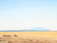 Maynard Dixon (1875-1946), Land Westward, 1936. 25 x 30 in. US$ 300,000 - 500,000.