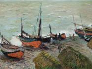 Claude Monet, Fishing Boats, 1883.