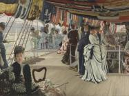 James Tissot, The Ball on Shipboard, 1874. Oil on canvas, Tate Gallery, London.