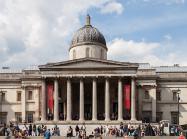 exterior of the national gallery london