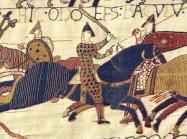 Bayeux Tapestry Detail of knights
