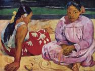 Paul Gauguin, Femmes de Tahiti (Tahitian Women on the Beach), 1891. Oil on canvas. Musée d'Orsay, Paris.
