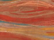 detail of the scream's mystery inscription in munch's handwriting 