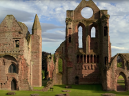 Scottish ruins of abbey