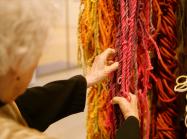 Still from Artist Story film with Sheila Hicks.