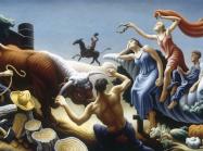 Thomas Hart Benton, Achelous and Hercules, 1947. License