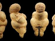 Venus of Willendorf as shown at the Naturhistorisches Museum in Vienna, Austria, in January 2020.