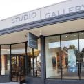 The iconic storefront of Studio Shop Gallery on 244 Primrose Road in Burlingame
