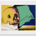 Mulit-colored skull painting