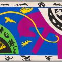 Henri Matisse, Printed by Edmond Vairel, Published by Tériade for Éditions Verve. Horse, Rider, and Clown from Jazz, 1947. Simeon B. Williams Fund. © 2025 Succession H. Matisse / Artists Rights Society (ARS), New York.