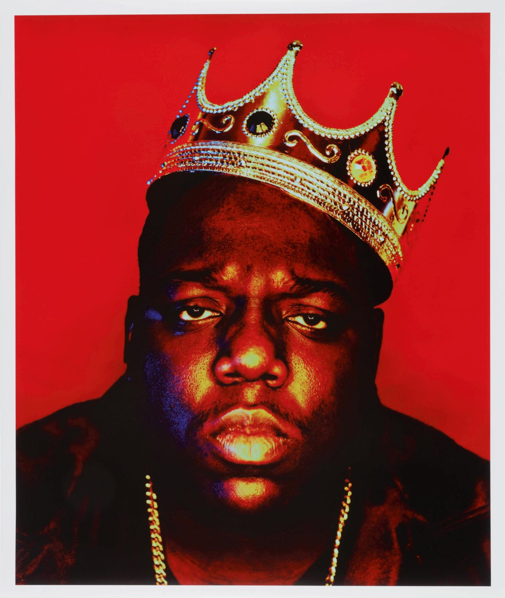 Biggie Smalls portrait; The Notorious B.I.G.; Crown hat; Original Oil –  velvetify