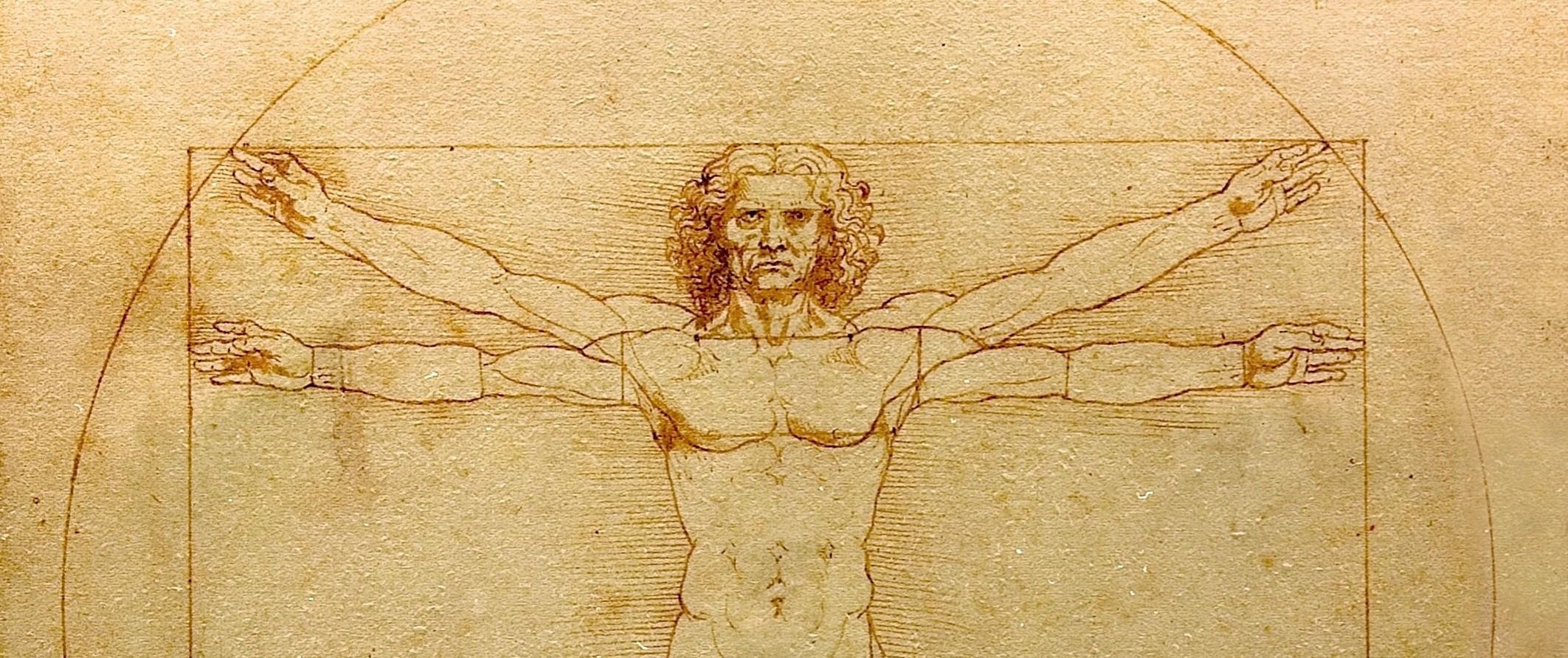 The vitruvian deals man