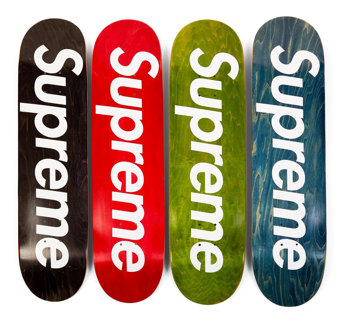 Sotheby's supreme 2024 skateboard auction