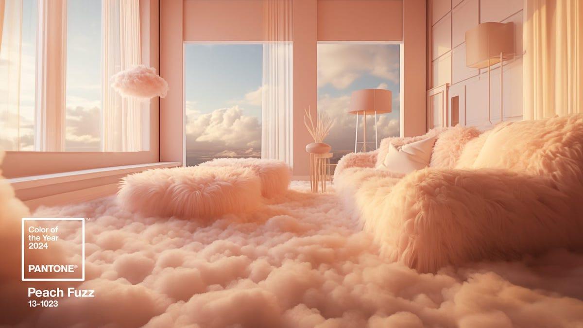 Pantone Names 'Peach Fuzz' the 2024 Color of the Year Art & Object