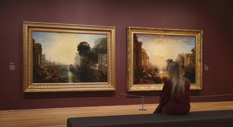 11th Willesden Scout Group visit Turner and Constable: Rivals and Originals at Tate Britain. Photo © Tate Photography (Yili Liu).