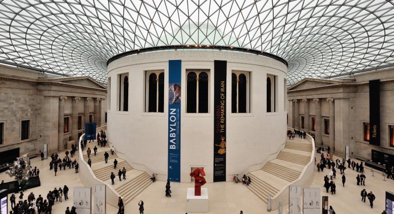 British Museum - Court and Glass Dome, 2009