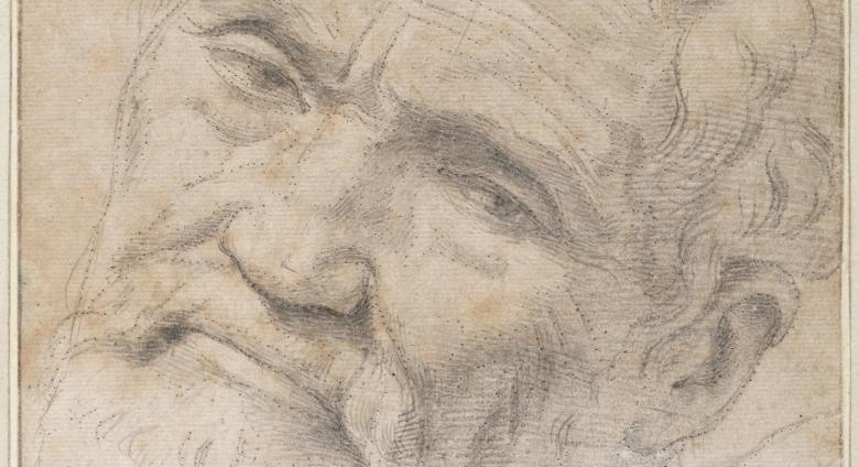 Daniele da Volterra (Italian, c. 1509–1566), Portrait of Michelangelo, c. 1550–51.