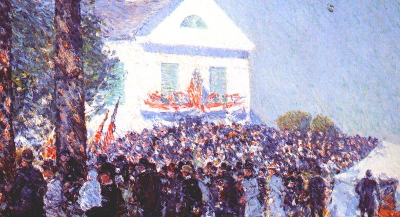 Childe Hassam, Country Fair, New England, 1890
