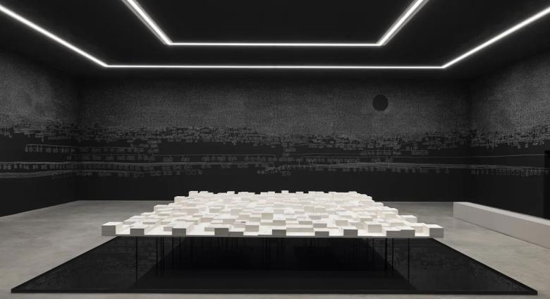 Archie Moore, Australia Pavilion at Venice Biennale 2024, image by Andrea Rossetti.