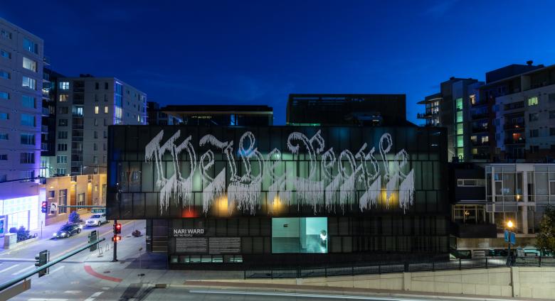 Exterior View of MCA Denver on July 13th, 2020.