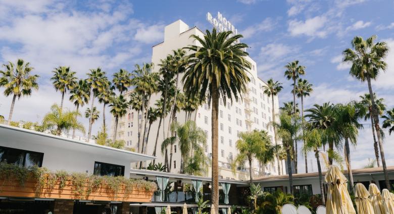 Pool at the Hollywood Roosevelt hotel, site of the Felix Art Fair. Photo: Courtesy of Felix Art Fair