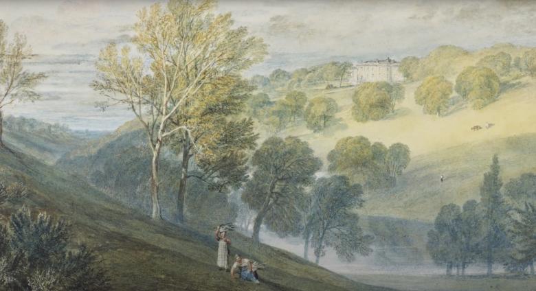Gledhow Hall, Yorkshire Turner landscape