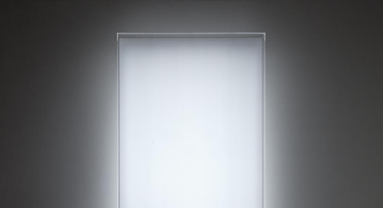Mary Corse, Untitled (Electric Light), 2021.