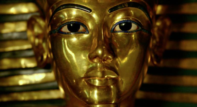 The Mask of Tutankhamun, c. 1323 BC. Egyptian Museum, Cairo.