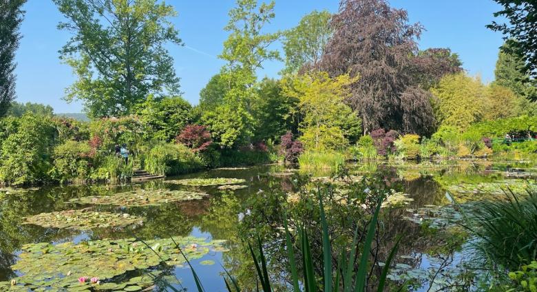 Monet’s Garden in Giverny, View of the Water Lily Pond