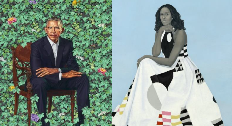 obama presidential portraits