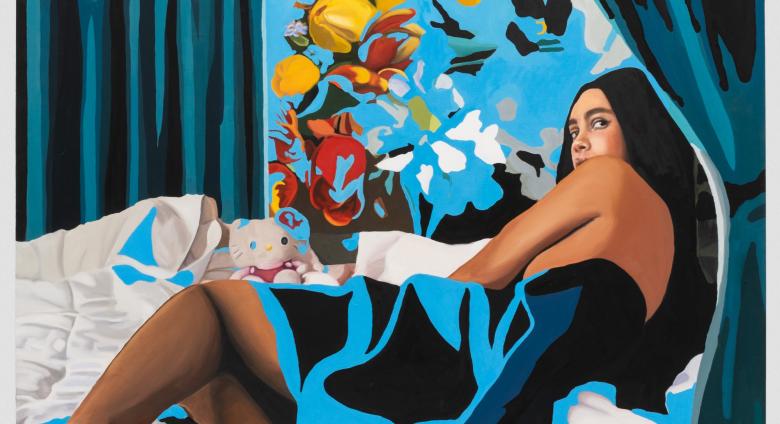 Darryl Westly, Odalisque (Jules), 2019. Oil on canvas,.