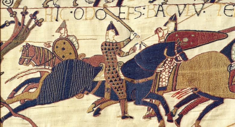 Bayeux Tapestry Detail of knights