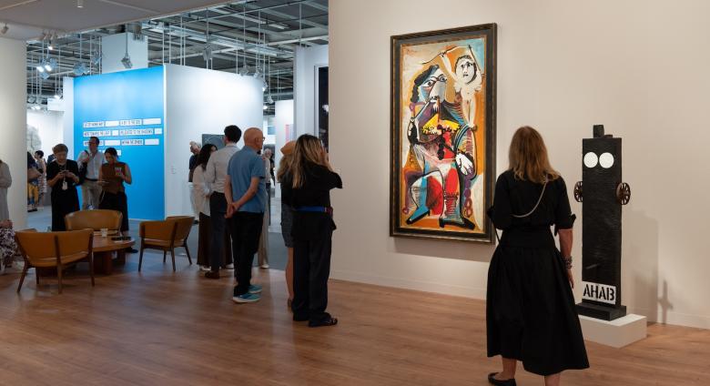 Pace Gallery at Art Basel in 2025. Source.