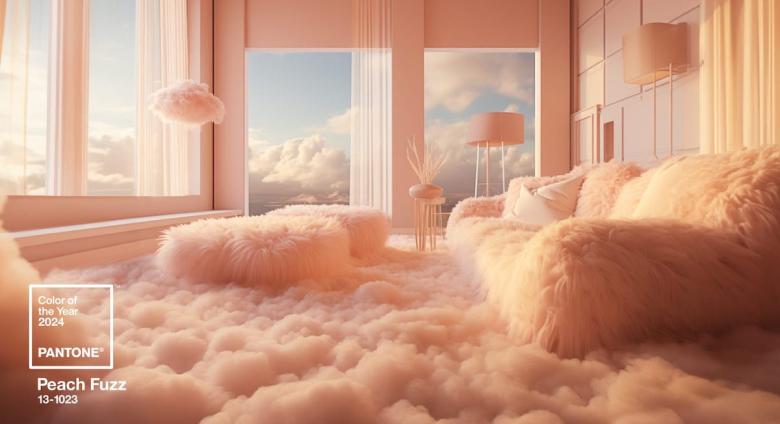 Pantone's Color of the Year is Peach Fuzz
