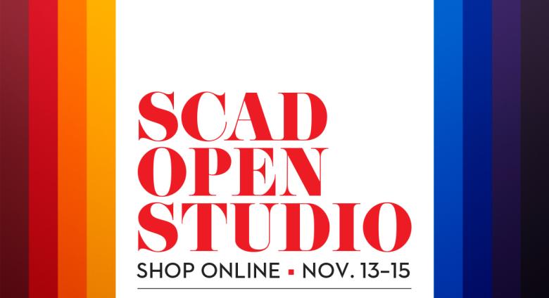 SCAD open studio rainbow logo