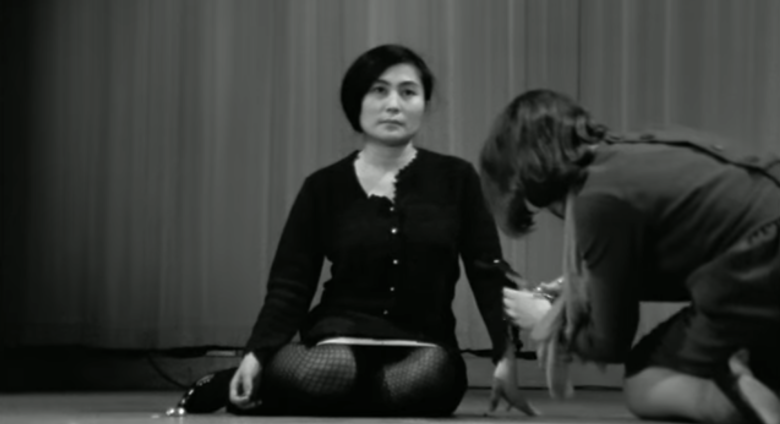 Early performance art from 1960s